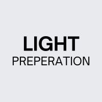 Light surface preparation